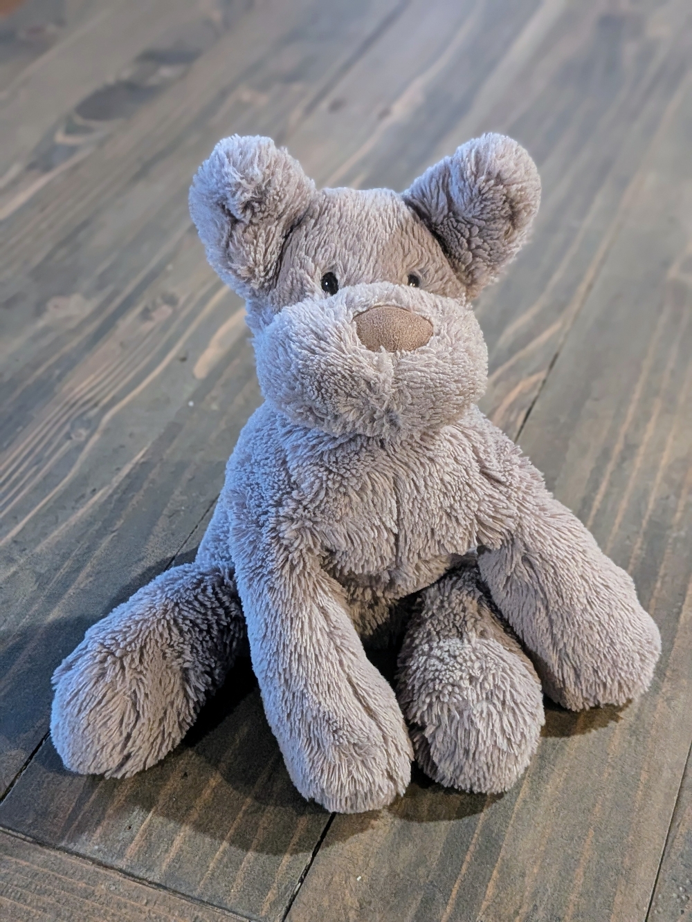Jellycat Grey Huggady dog